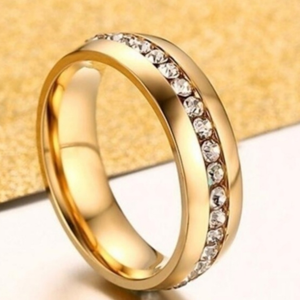 Gold Infinity Ring - image 1